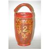 Image 1 : 19TH CENT. PAINTED LEATHER FIRE BUCKET - 12 3