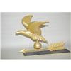 Image 1 : GILT COPPER EAGLE WEATHERVANE - 19TH CENT. MO