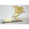 Image 2 : GILT COPPER EAGLE WEATHERVANE - 19TH CENT. MO