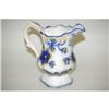 Image 1 : BRUSH STROKE FLOW BLUE PITCHER - 7 1/2" 19TH