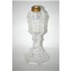 Image 1 : CLEAR SANDWICH GLASS FLUID LAMP - 8 3/4" SAND