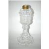 Image 2 : CLEAR SANDWICH GLASS FLUID LAMP - 8 3/4" SAND