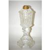 Image 1 : CLEAR SANDWICH GLASS FLUID LAMP - 10 1/2" SAN