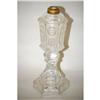 Image 2 : CLEAR SANDWICH GLASS FLUID LAMP - 10 1/2" SAN