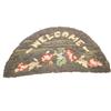 Image 1 : 19TH CENT. FOLK ART HOOKED RUG - 19TH CENT. D