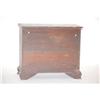 Image 2 : CHIPPENDALE 4 DRAWER CHEST - MAHOG. GRADUATED