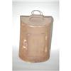 Image 2 : EARLY TIN HALF ROUND CANDLE LANTERN - 10 1/4"