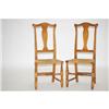 Image 1 : (2) NEW ENGLAND CHIPPENDALE SIDE CHAIRS - GOO