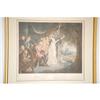 Image 2 : 18TH CENT. BRITISH COLOR ENGRAVING - TITLED "