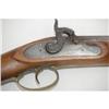 Image 3 : 19TH CENT. PERCUSSION SMOOTH RIFLE W/ WALNUT