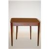 Image 2 : ENGLISH INLAID HEPPLEWHITE CARD TABLE - MAHOG