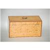 Image 2 : ENGLISH REGENCY SATIN WOOD TEA CADDY - EXOTIC
