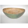 Image 2 : 19TH CENT. PAINTED TURNED WOODEN BOWL - NEW E