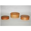 Image 3 : SET (3) OVAL PANTRY BOXES - (3) GRADUATED OVA