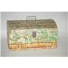 Image 1 : 19TH CENT. WALLPAPER COVERED DOME TOP BOX - 1