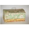 Image 2 : 19TH CENT. WALLPAPER COVERED DOME TOP BOX - 1