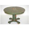 Image 1 : PETER HUNT DECORATED OAK TABLE - 19TH CENT. O