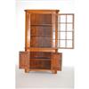 Image 2 : 19TH CENT. PA WALNUT CORNER CUPBOARD - 1 PC.