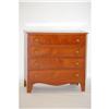 Image 1 : NEW ENGLAND HEPPLEWHITE 4 DRAWER CHEST - CHER