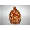 Image 2 : BENNINGTON TYPE POTTERY FLASK - 19TH CENT. BE