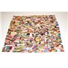 Image 1 : VICT. HAND SEWN CRAZY QUILT - 19TH CENT. CRAZ