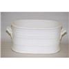 Image 2 : 22" WHITE IRONSTONE FOOTBATH - RARE WHITE IRO