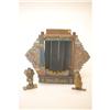 Image 1 : 19TH CENT. PAINTED & CARVED FIGURES & SHRINE