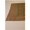 Image 2 : 19TH CENT. GLAZED CHINTZ QUILT - HAND SEWN GL