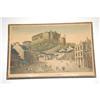 Image 1 : 19TH CENT. FRENCH COLORED ENGRAVING "VUE DU C