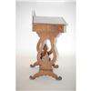Image 2 : VICTORIAN 1 DRAWER CONSOLE TABLE - MAHOGANY 1