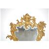 Image 2 : CHIPPENDALE STYLE PIERCED BRASS MIRROR - 20TH