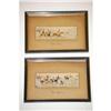 Image 1 : (2) STEVENSGRAPH WOVEN SILK PICTURES - 2 FOX