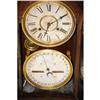 Image 2 : WATERBURY CALENDAR SHELF CLOCK #43 - WALNUT G