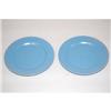 Image 1 : (2) 6 1/2" PAUL REVERE POTTERY PLATES - (2) 6