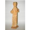 Image 2 : 17 1/2" PRIMITIVE WOODEN SANTOS FIGURE - 20TH