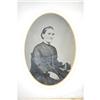Image 2 : 7" FRAMED TIN TYPE PORTRAIT PHOTOGRAPH - 7" O