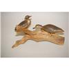 Image 2 : 11" MINIATURE BIRD CARVING GROUP - MINIATURE