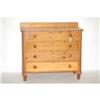 Image 1 : VICTORIAN PINE 4 DRAWER CHEST - 19TH CENT. CO
