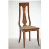 Image 1 : EDWARDIAN PAINT DECORATED SIDE CHAIR-20TH CEN