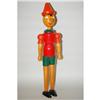 Image 1 : 22" PAINTED WOODEN PINOCCHIO FIGURE - CARVED