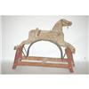Image 1 : VICTORIAN PAINTED ROCKING HOBBY HORSE - 19TH