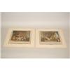 Image 1 : (2) FRENCH COLORED ENGRAVINGS OF WOMEN: (1) "