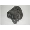 Image 2 : 15" INUIT DARK STONE CARVING OF RECUMBENT SEA