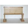 Image 1 : 19TH CENT. NEW ENGLAND PAINTED SCHOOL DESK -