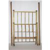 Image 1 : MISSION STYLE BRASS SINGLE BED - EARLY 20TH C