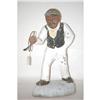 Image 1 : 20TH CENT. PAINTED CONCRETE LAWN JOCKEY - MOL