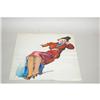 Image 2 : DOUBLE SIDED CHARLES DE FEO WATERCOLOR - DOUB