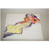 Image 1 : CHARLES DE FEO WATERCOLOR PORTRAIT OF 1930'S