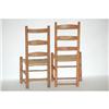 Image 2 : (2) LADDERBACK SIDE CHAIRS - EARLY 19TH CENT.