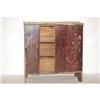 Image 2 : PRIMITIVE NEW ENGLAND 3 DRAWER CHEST - PINE C